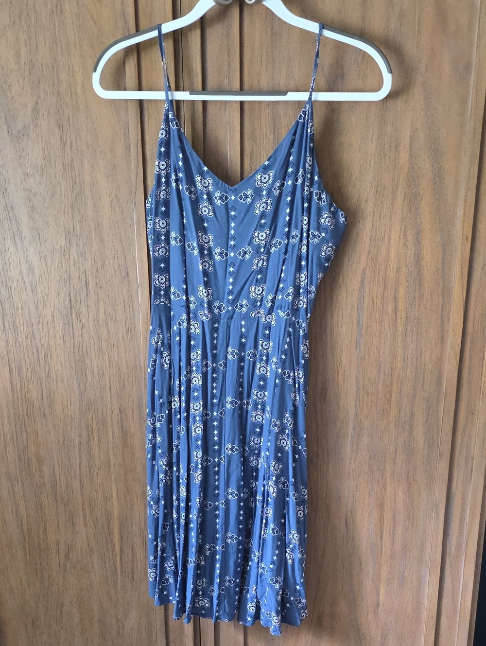 Gap Minidress Size L Adjustable Straps Elastic Back For Good Fit